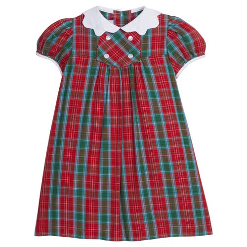 Little English Kids' Fallon Dress In Highlands Tartan