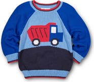 Florence Eiseman Sweater With Dump Truck
