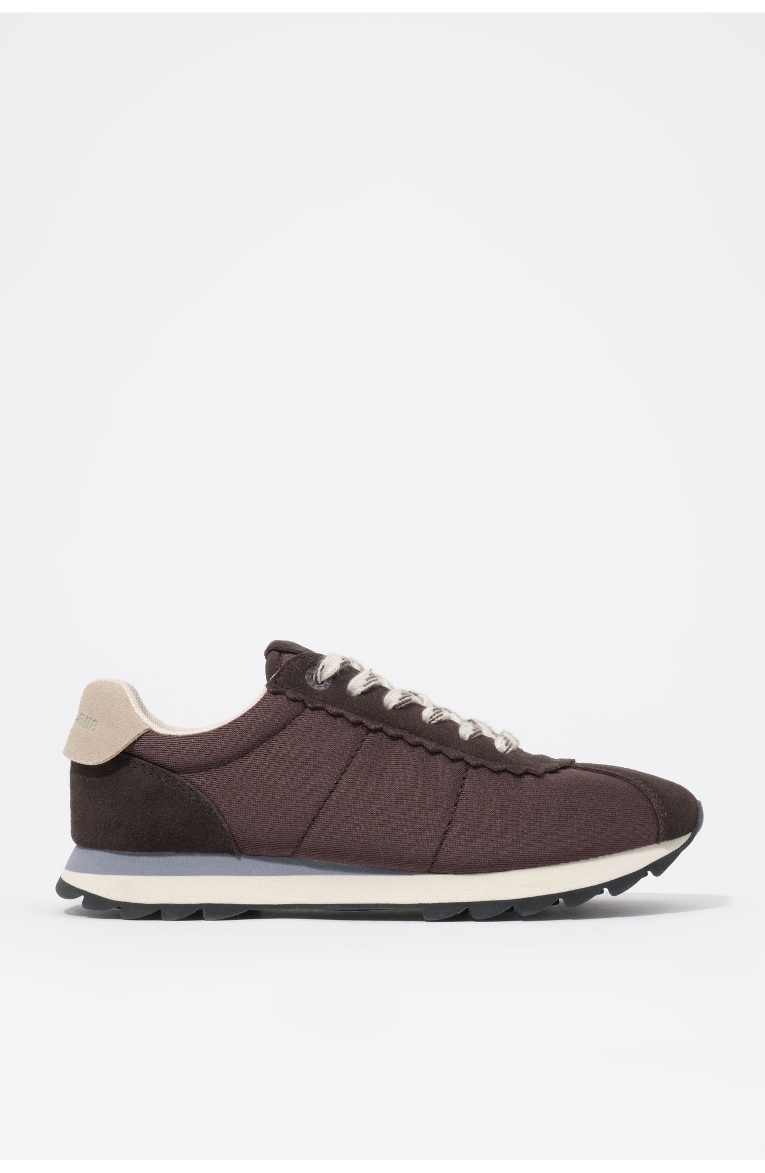 13 18 retro trainer, Main, color, DARK BROWN