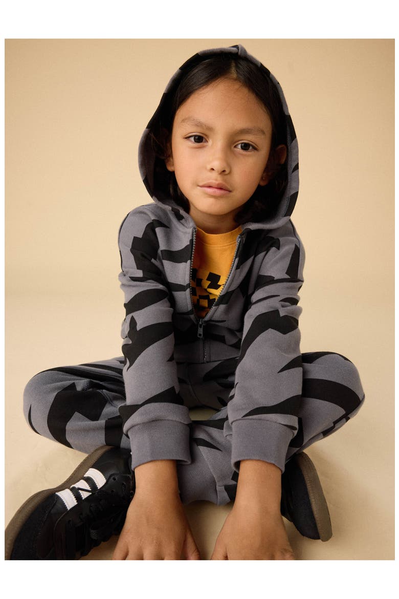 Easy Fit Hoodie, Alternate, color, Lightning Stripes