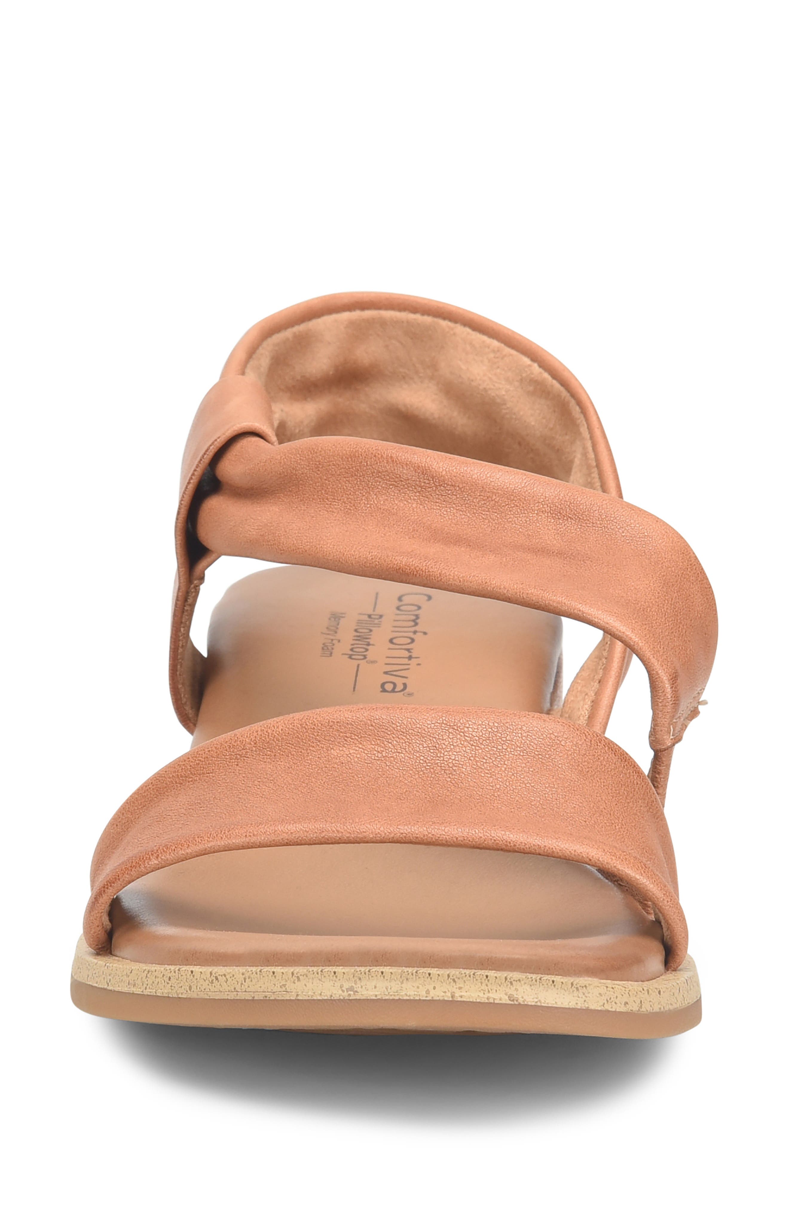 Marcy Wedge Sandal, Alternate, color, LUGGAGE