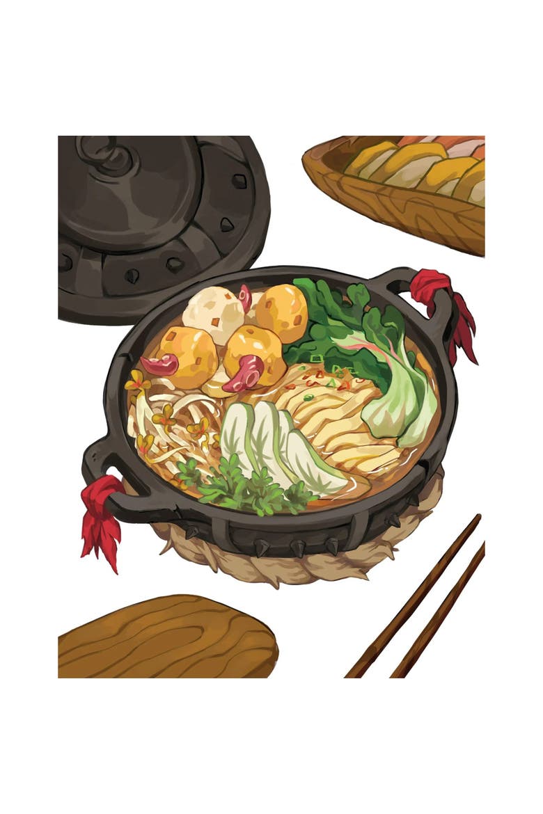 Wilderfeast Core Book Hardcover Rpg, Monster Hunters & Chefs, Alternate, color, Multicolored