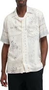 AllSaints Jalisco Bandana Print Camp Shirt