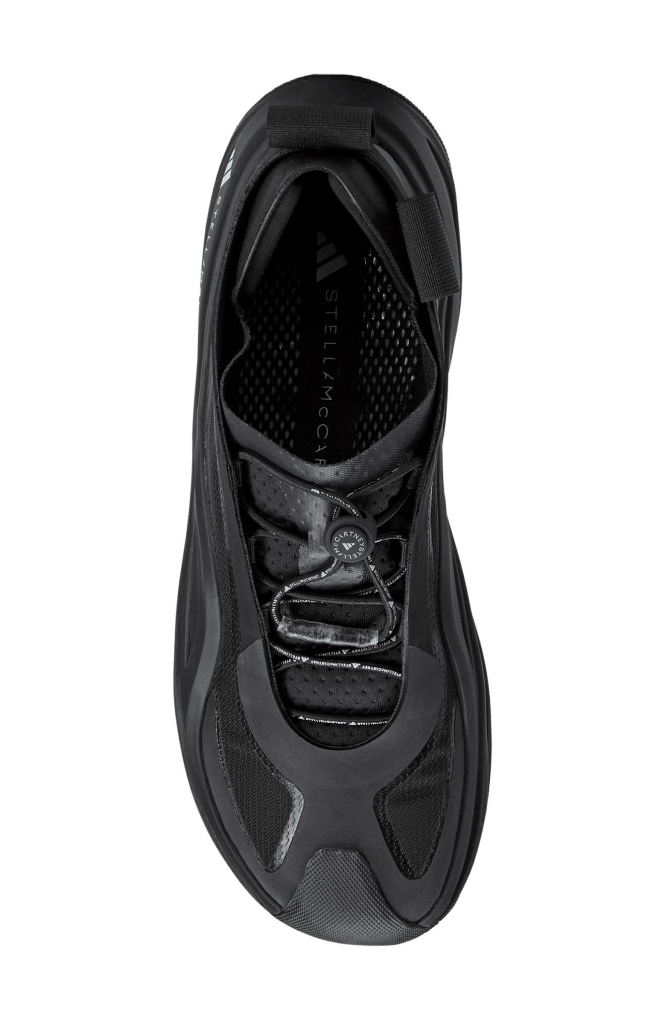 adidas by Stella McCartney Sportswear Low Ground Sneaker, Alternate, color, Black/ Utility Black/Black