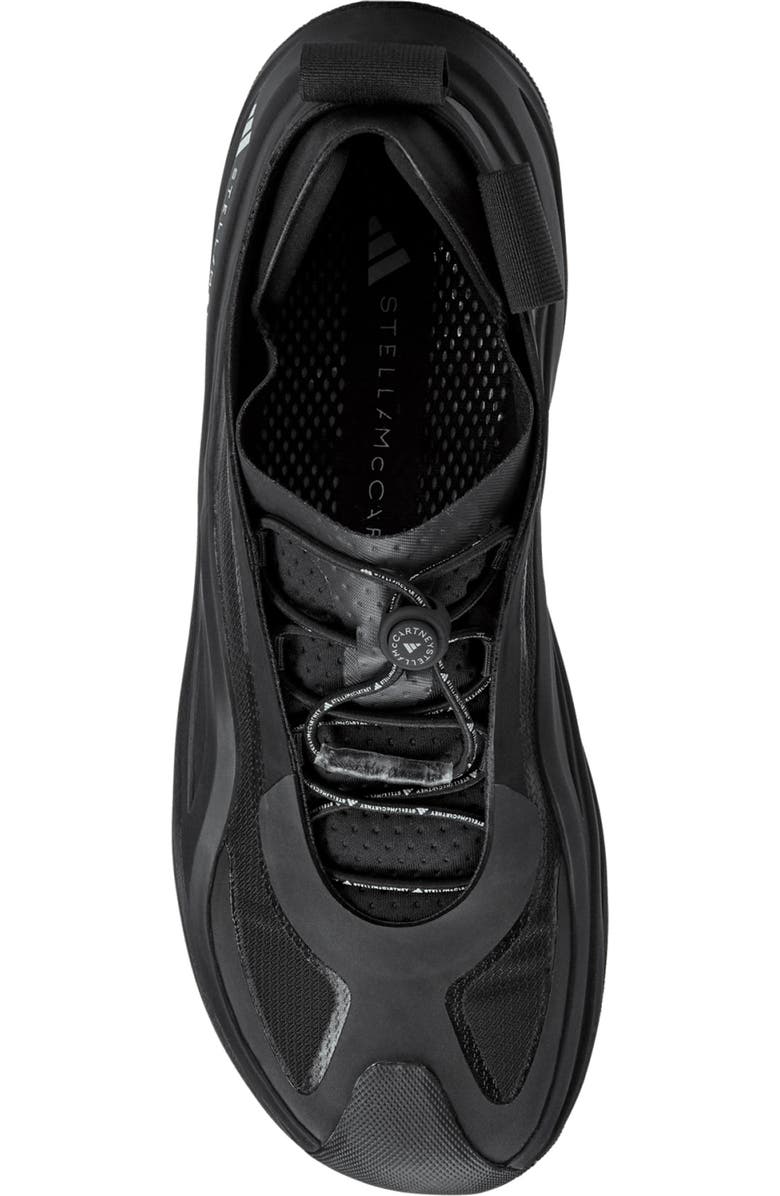 adidas by Stella McCartney Sportswear Low Ground Sneaker, Alternate, color, Black/ Utility Black/Black