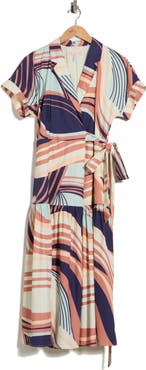 Hutch Rosen Wrap Maxi Dress