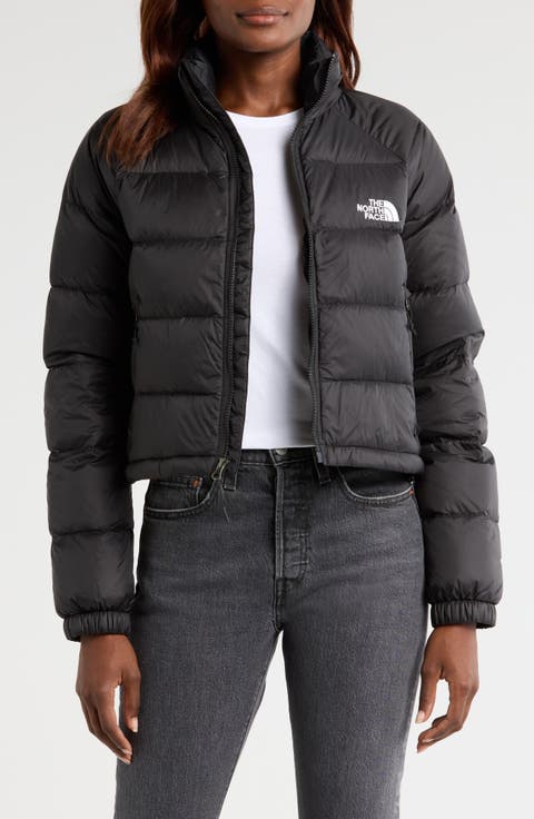 【AMOMENTO】24fw CROPPED DOWN PUFFER AMOMENTO Off-White Hooded Down Puffer Jacket AMOMENTO