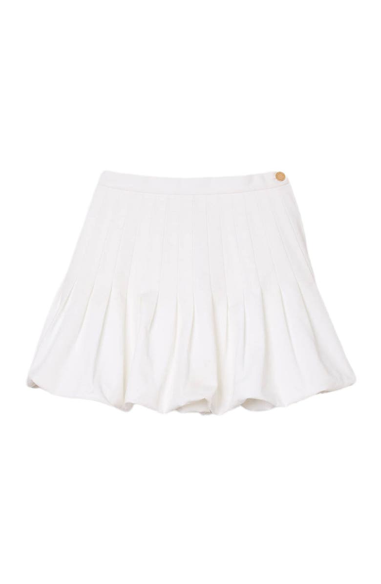 SANDRO Short bubble skirt, Alternate, color, White