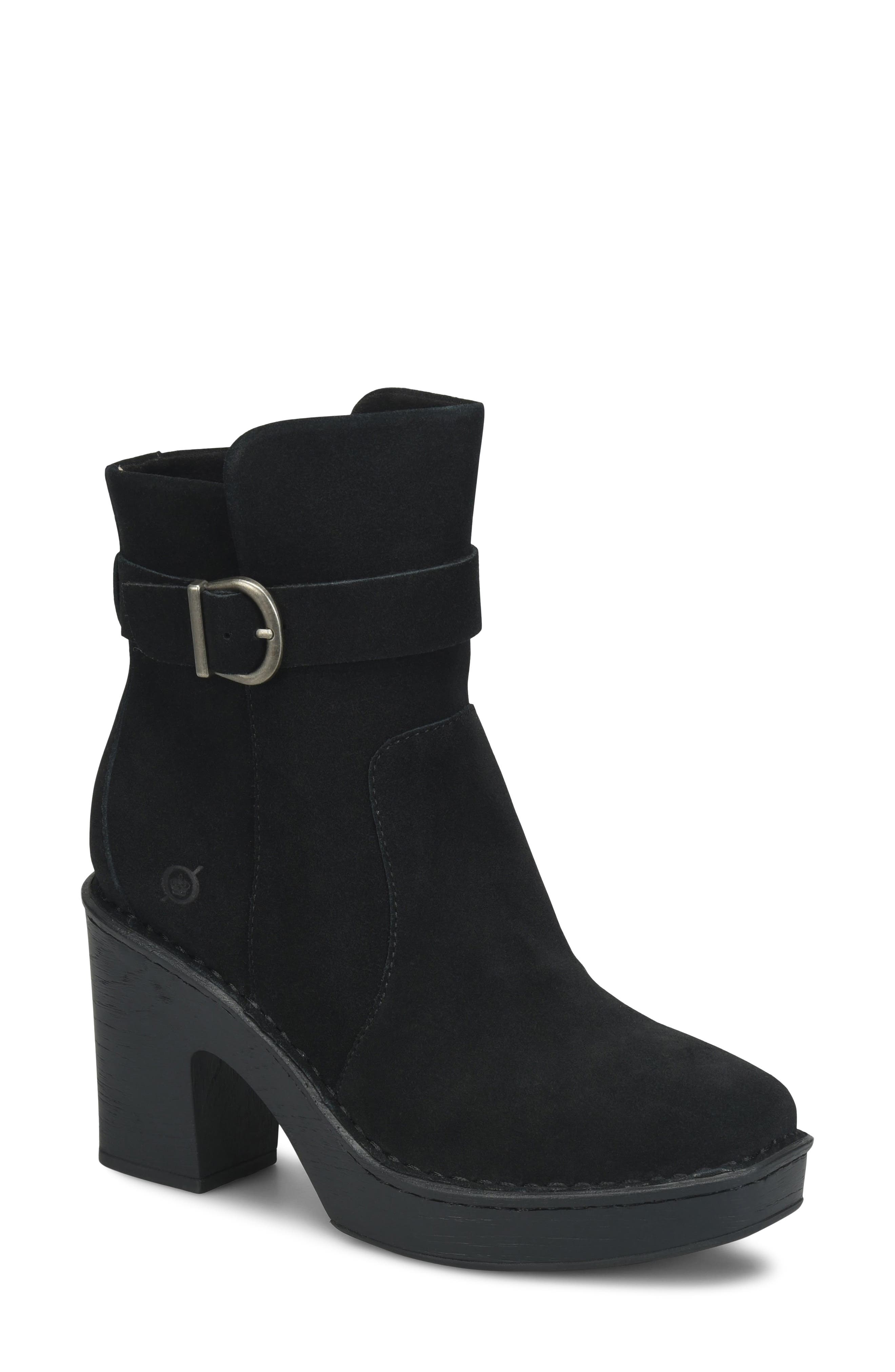 Hailey Leather Bootie