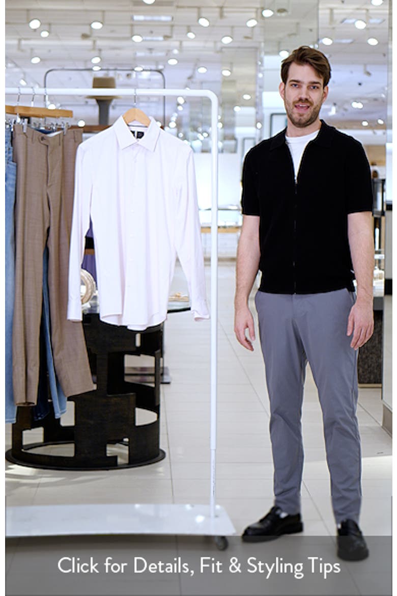 Hank Kent Slim Fit Performance Stretch Dress Shirt video