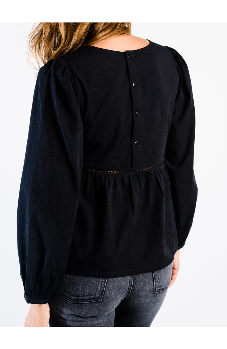 ABLE Lauren Babydoll Top, Alternate, color,