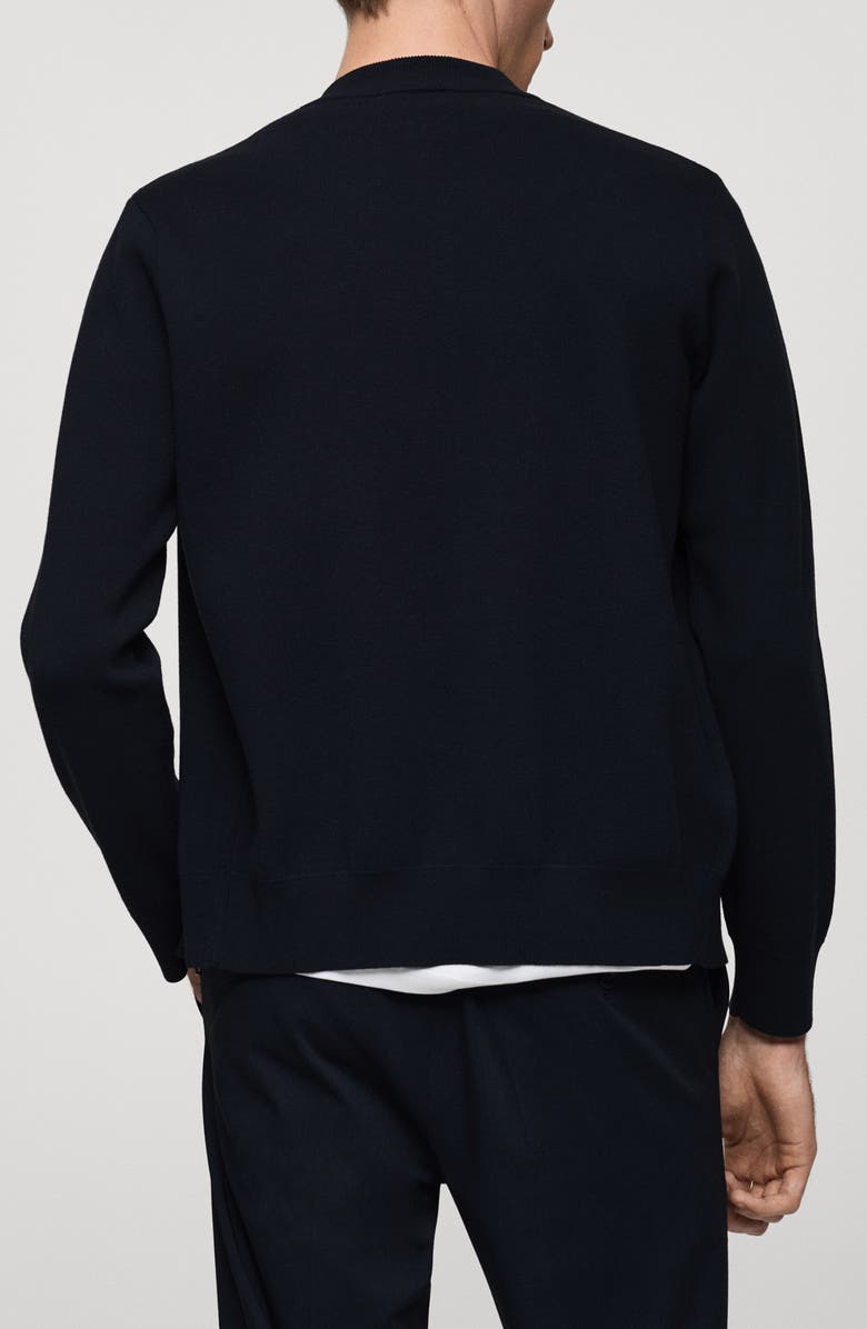 MANGO Zip-Up Cardigan, Alternate, color, 