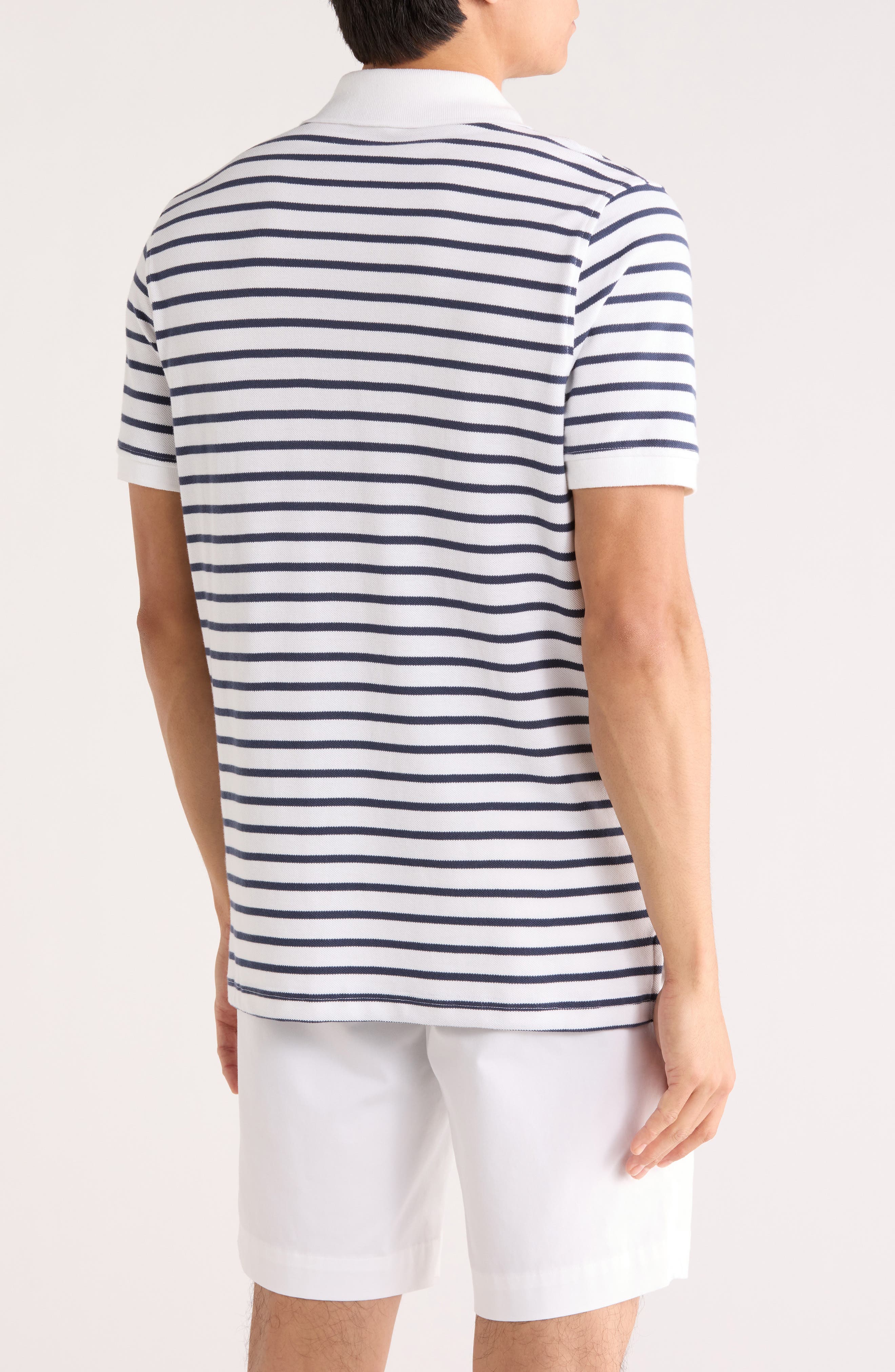 Mariner Stripe Pique Polo - image 2