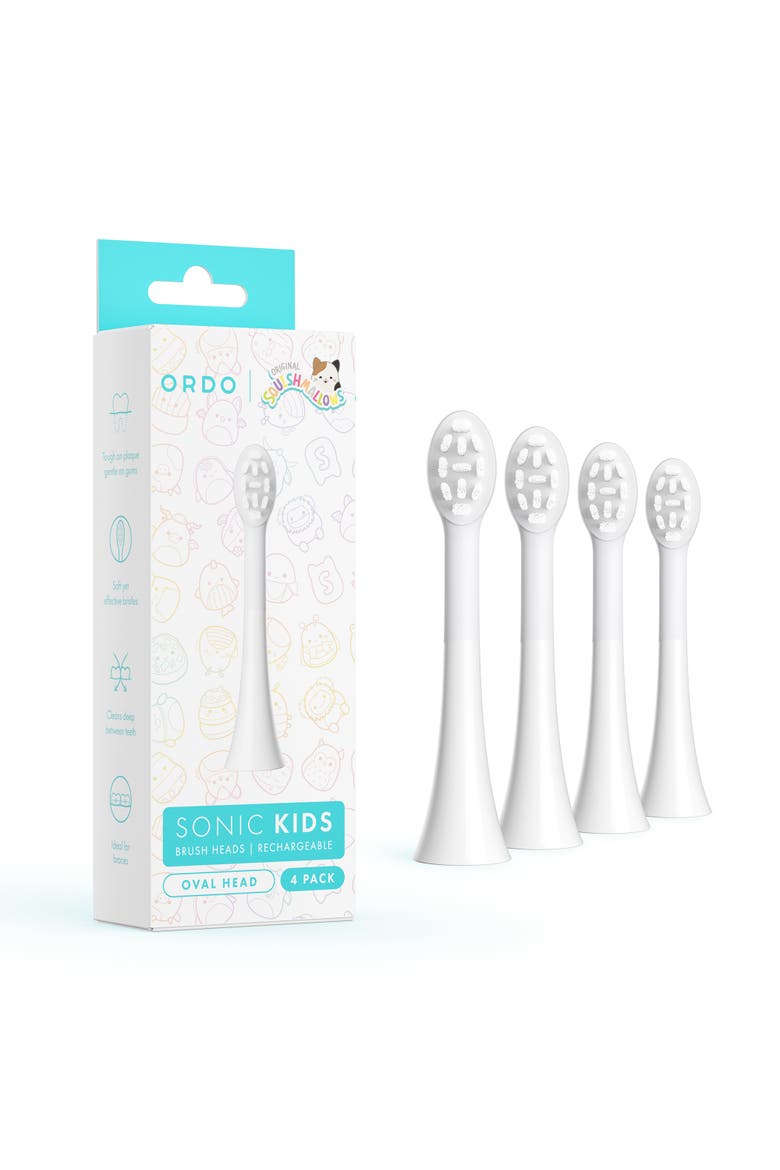 Sonic Kids Rechargeable - Brush Heads - 4 Pack, Main, color, 4 Pack