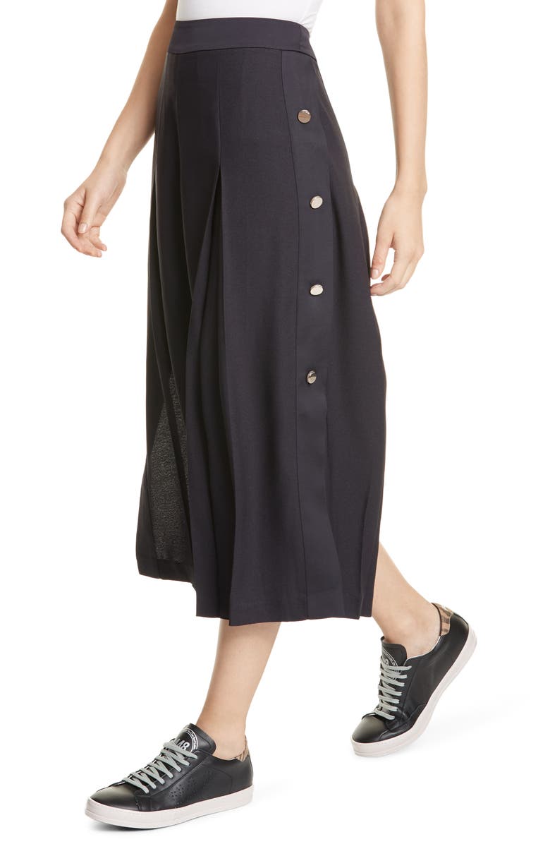 Ted Baker London Martina Side Button Culottes, Alternate, color,
