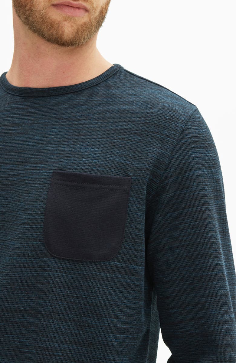 Robert Barakett Millwood Thermal Knit Crewneck Sweatshirt, Alternate, color, 