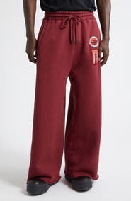 LU'U DAN Bruce Lee Cotton Fleece Gym Sweatpants
