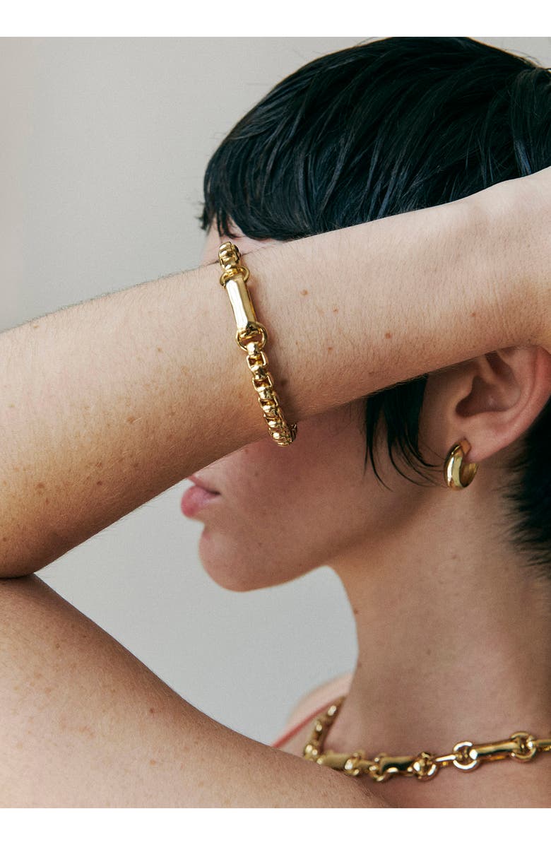 Laura Lombardi Lella Box Chain Bracelet, Alternate, color, 