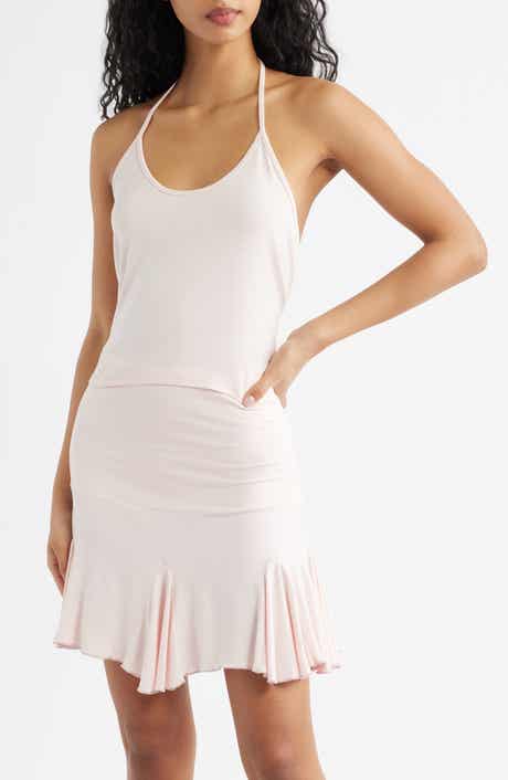 Mollie Knit Scoop Neck Halter Top