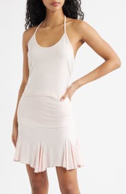 Bella Venice Mollie Knit Scoop Neck Halter Top