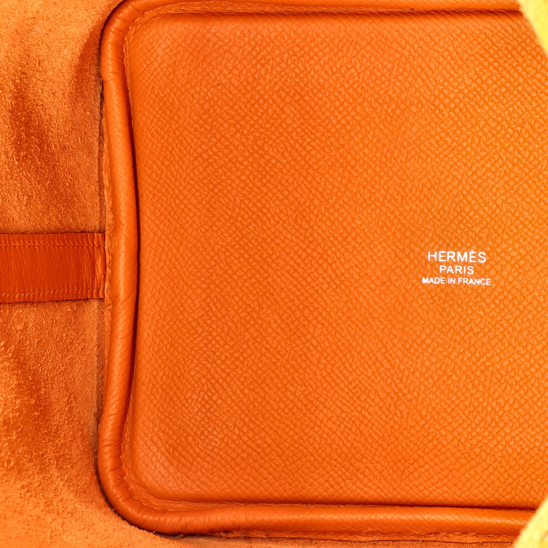 Pre-Owned Hermes Picotin Lock Bag Tressage Epsom PM, Alternate, color, Abricot/Rose Azalee/Gold