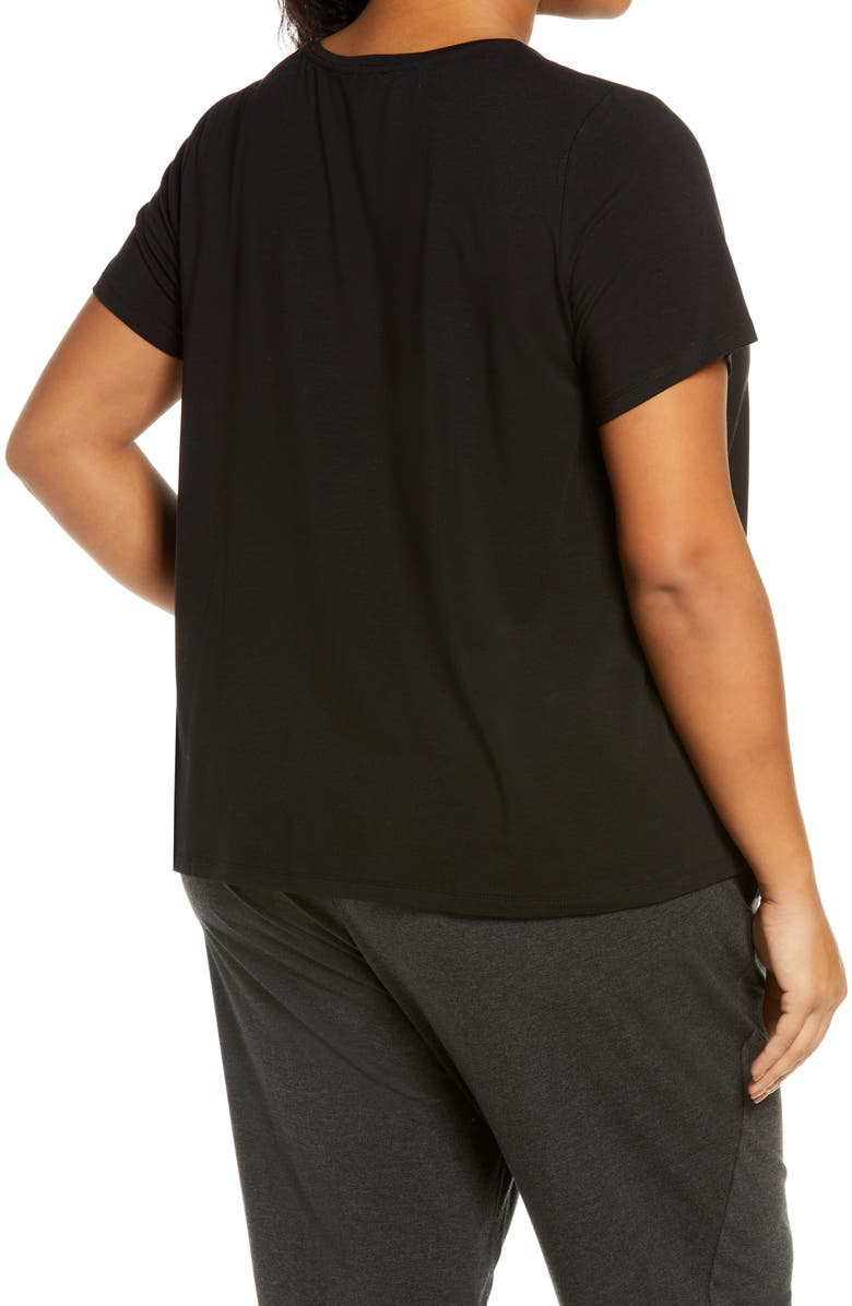 Eileen Fisher Fine Stretch Jersey T-Shirt, Alternate, color, 