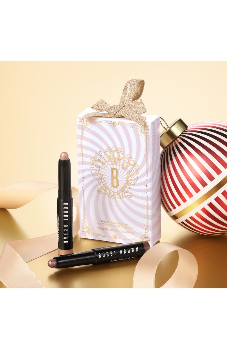 Bobbi Brown Mini Long-Wear Cream Eyeshadow Stick Set $34 Value, Alternate, color, Golden Pink/ Dusty Mauve