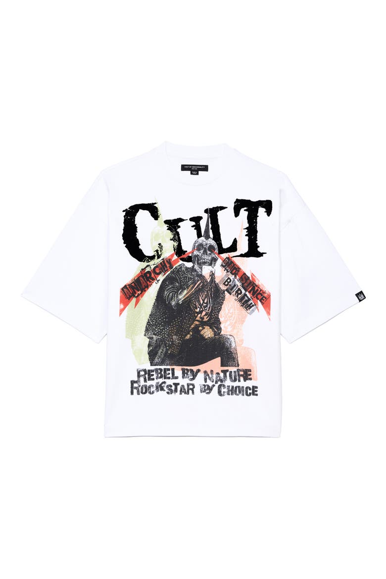 Oversized Graphic T-Shirt, Alternate, color, WHITE