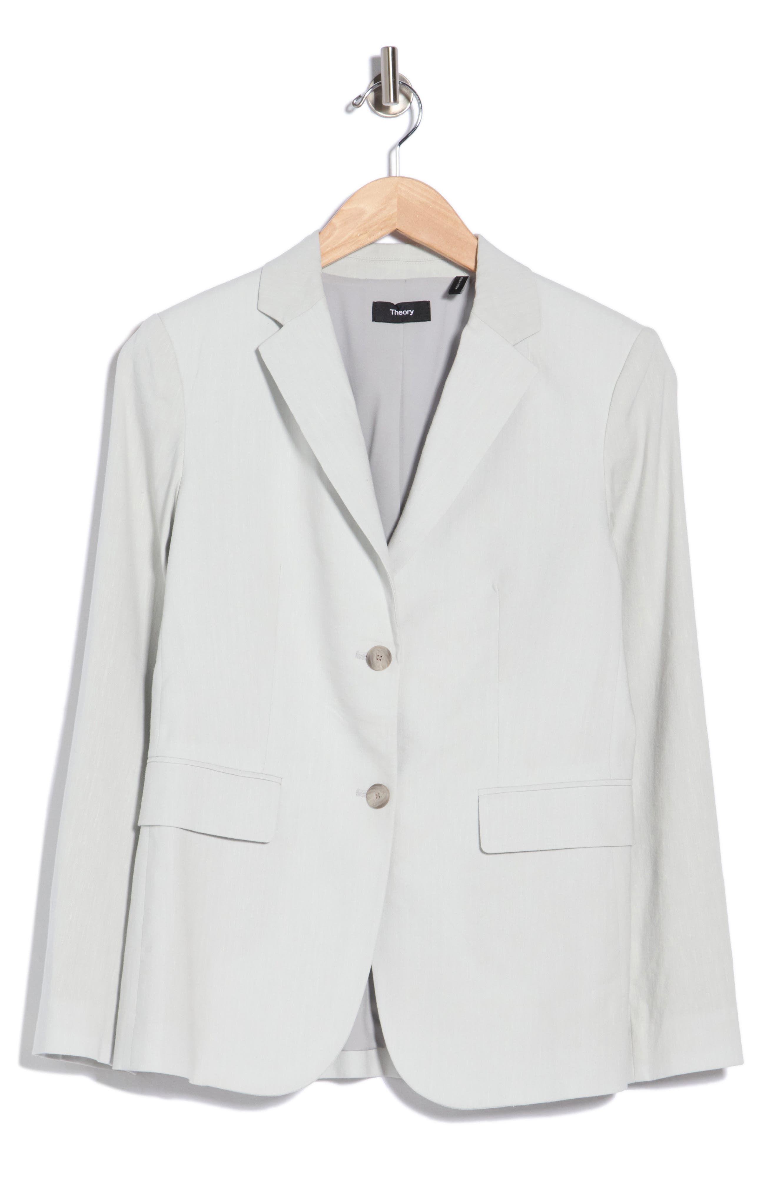 Classic Linen Blend Blazer