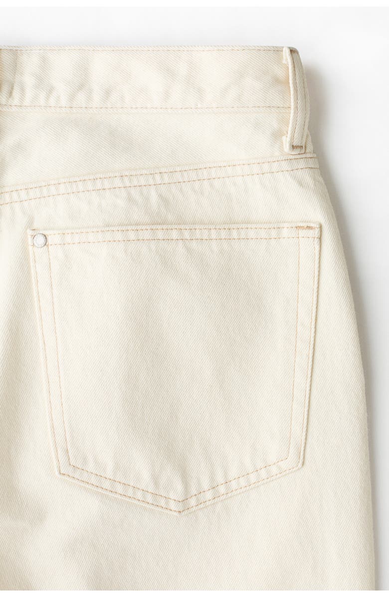 H&M Baggy Jeans, Alternate, color, Light Beige
