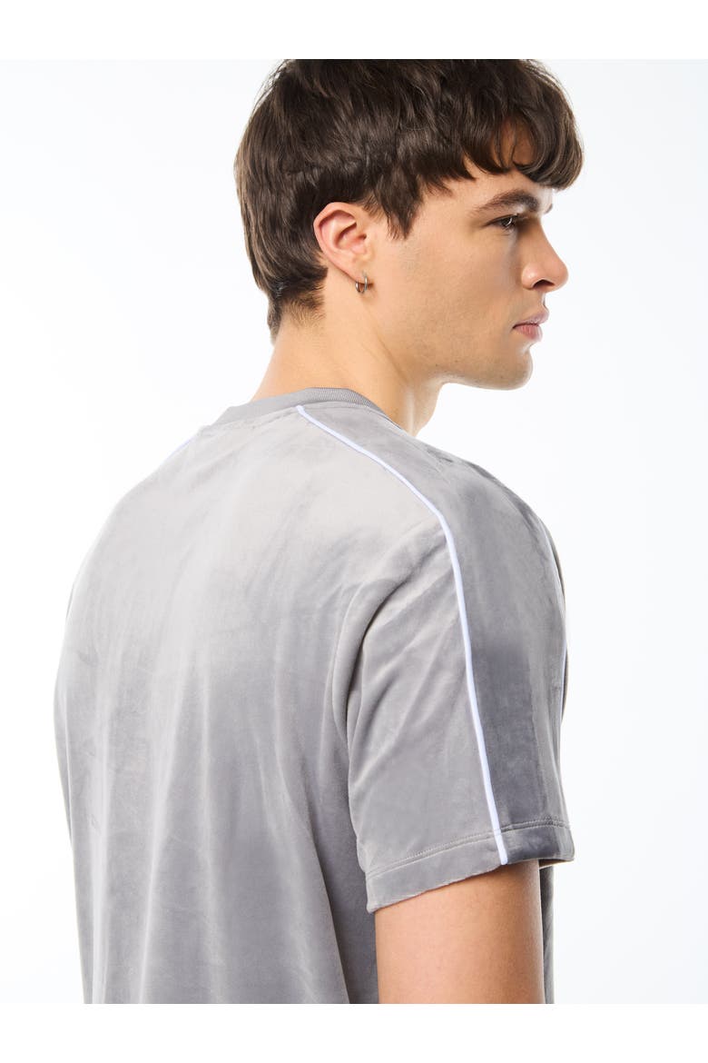 Cresta Velour Pocket T-Shirt, Alternate, color, SLEET