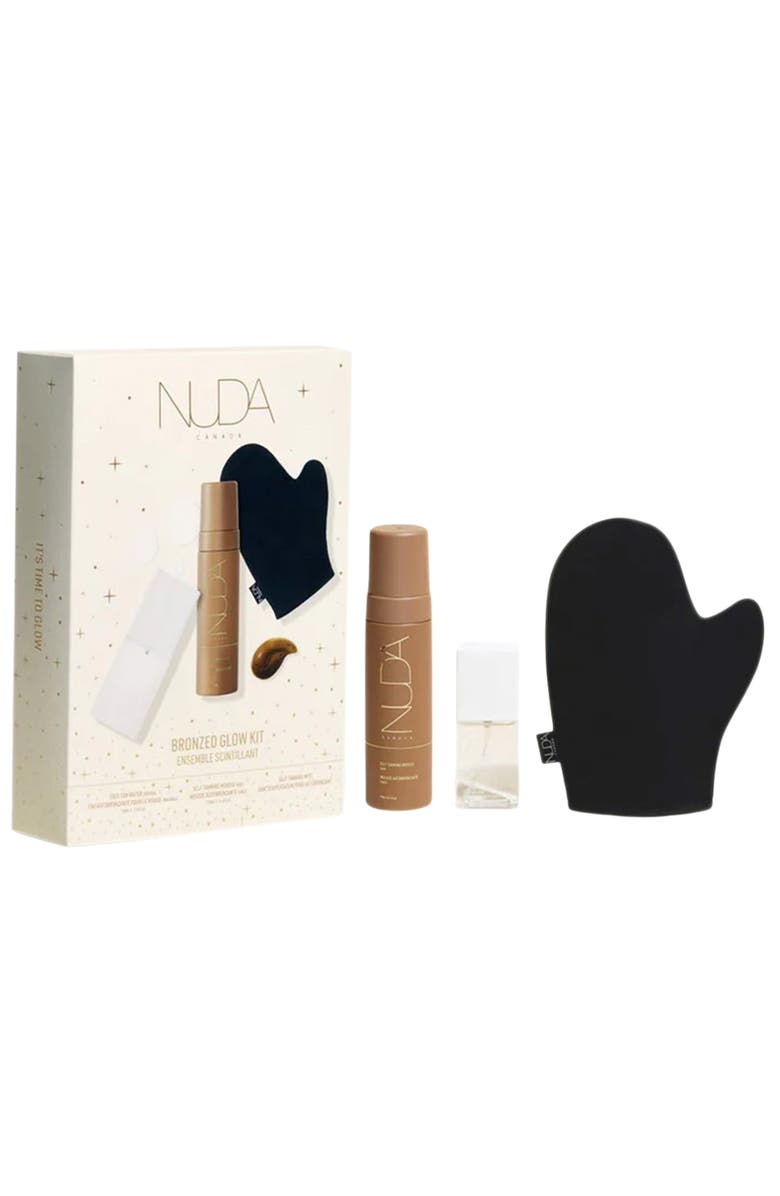 Nuda Bronzed Glow Kit, Main, color, NO COLOR