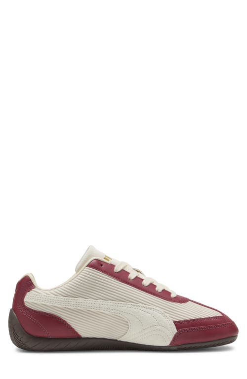 Puma Speedcat Textile Sneaker In Burgundy