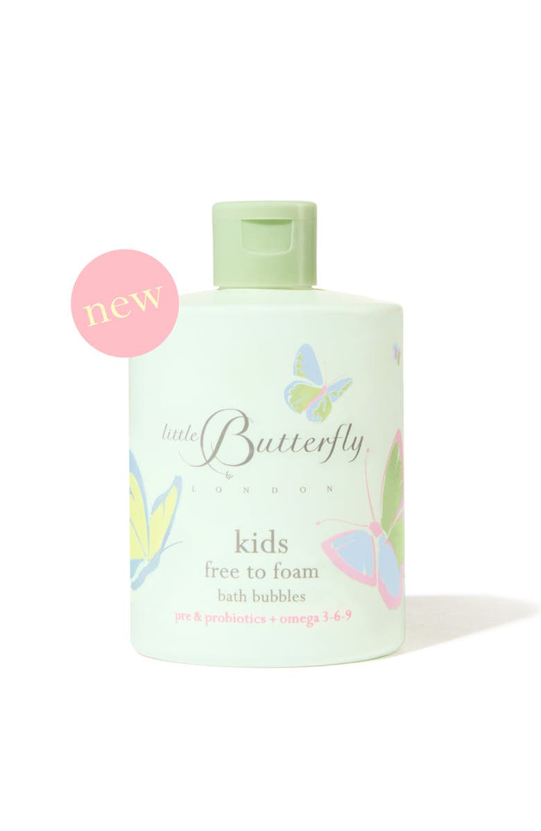 Little Butterfly London KIDS Free to Foam Bath Bubbles 300ml, Main, color, Bath Bubbles 300Ml