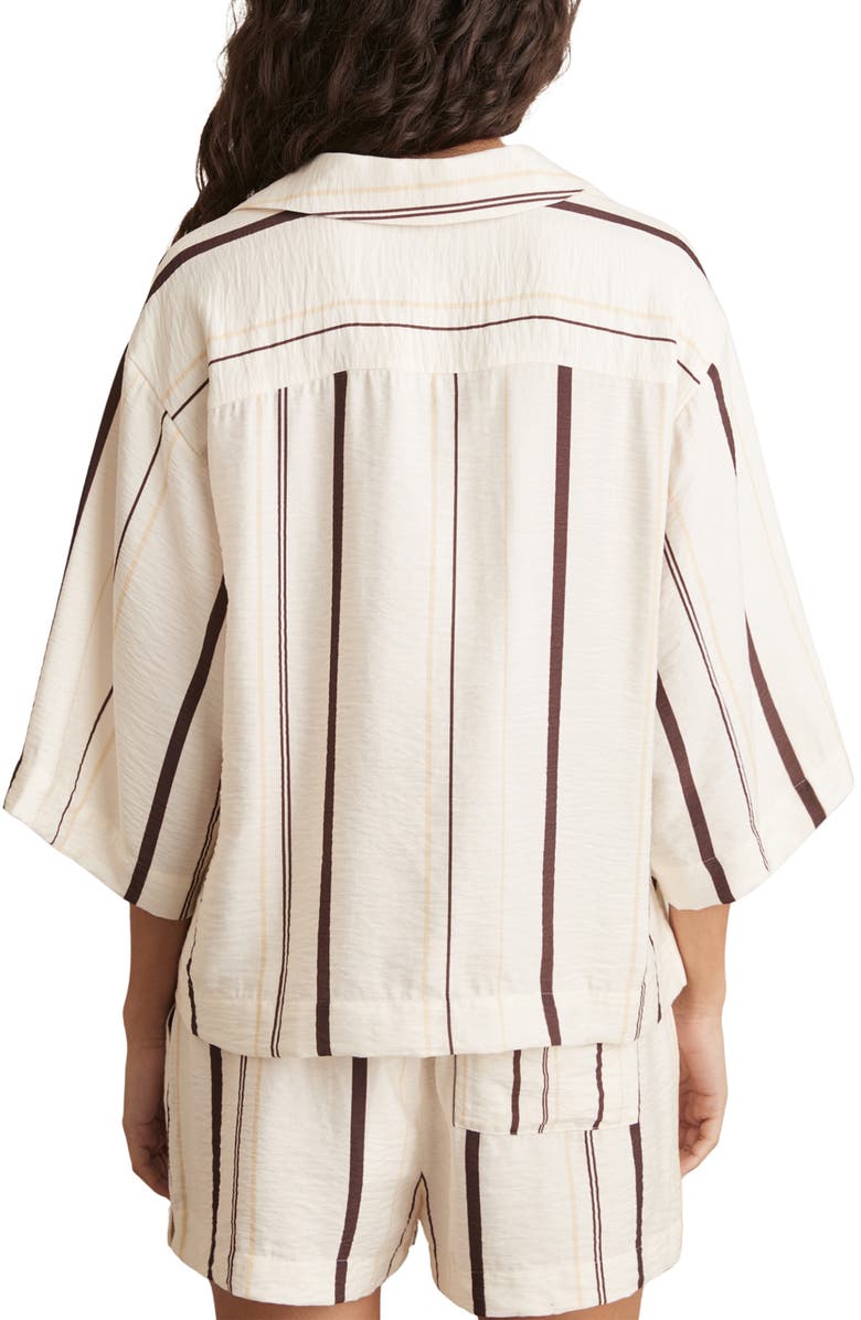 Reiss Carlota Stripe Cover-Up Top, Alternate, color,
