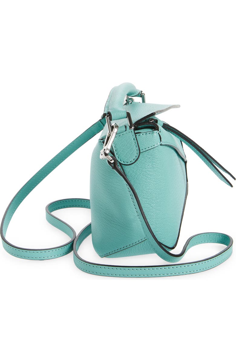 Loewe Mini Puzzle Goatskin Leather Bag, Alternate, color,