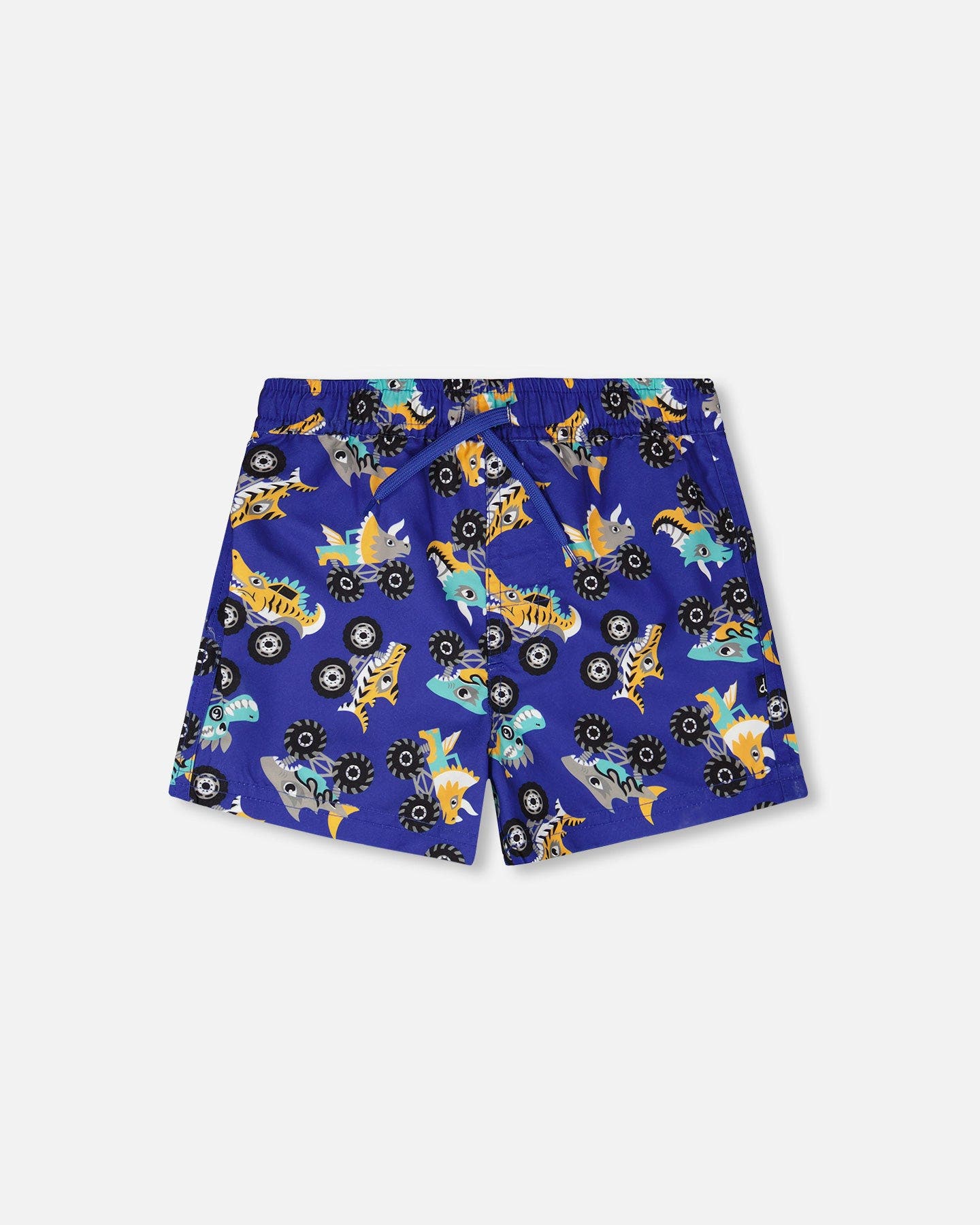 selected Blue Printed Trucks