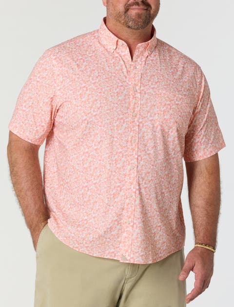 Big & Tall Celliman Floral Sport Shirt