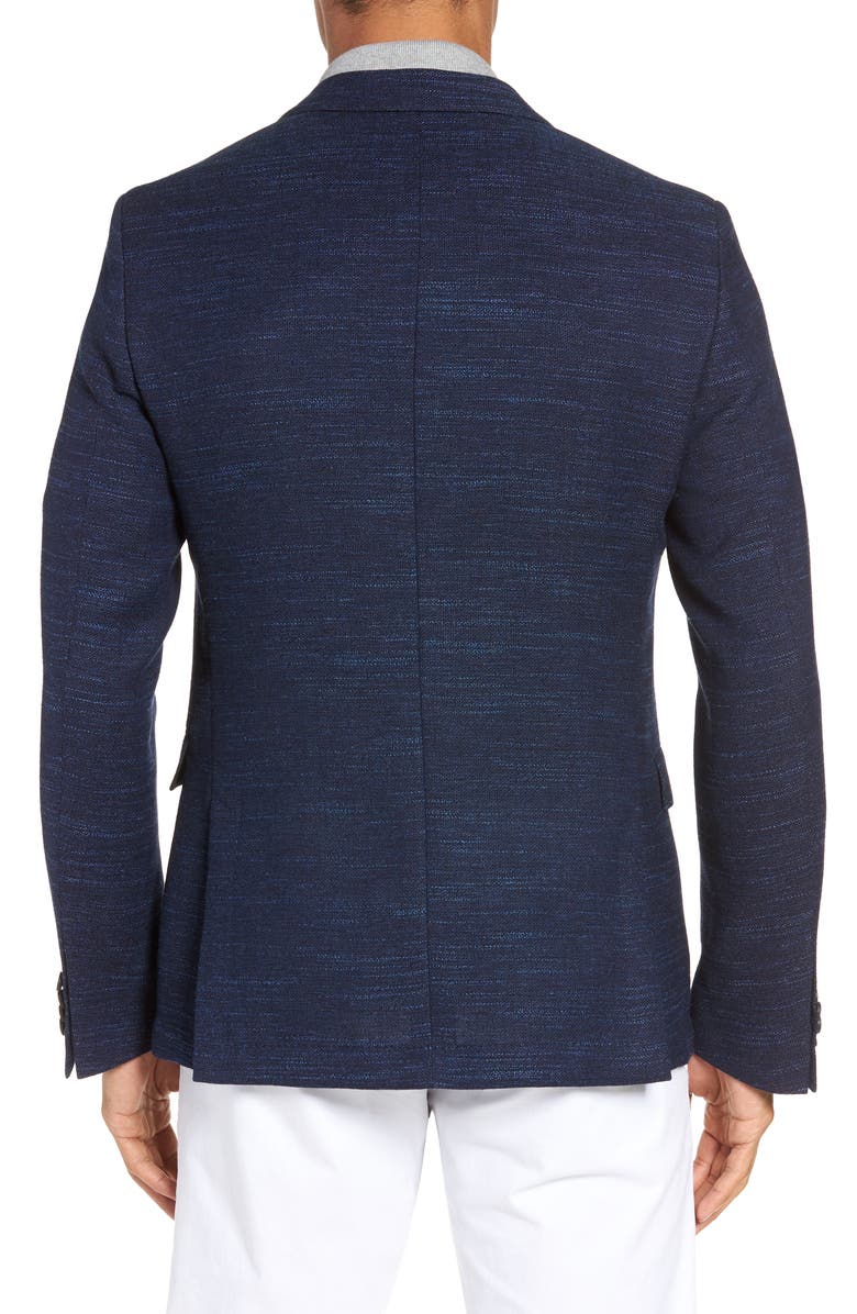 BOSS Nobis Trim Fit Wool Blend Blazer, Alternate, color, 