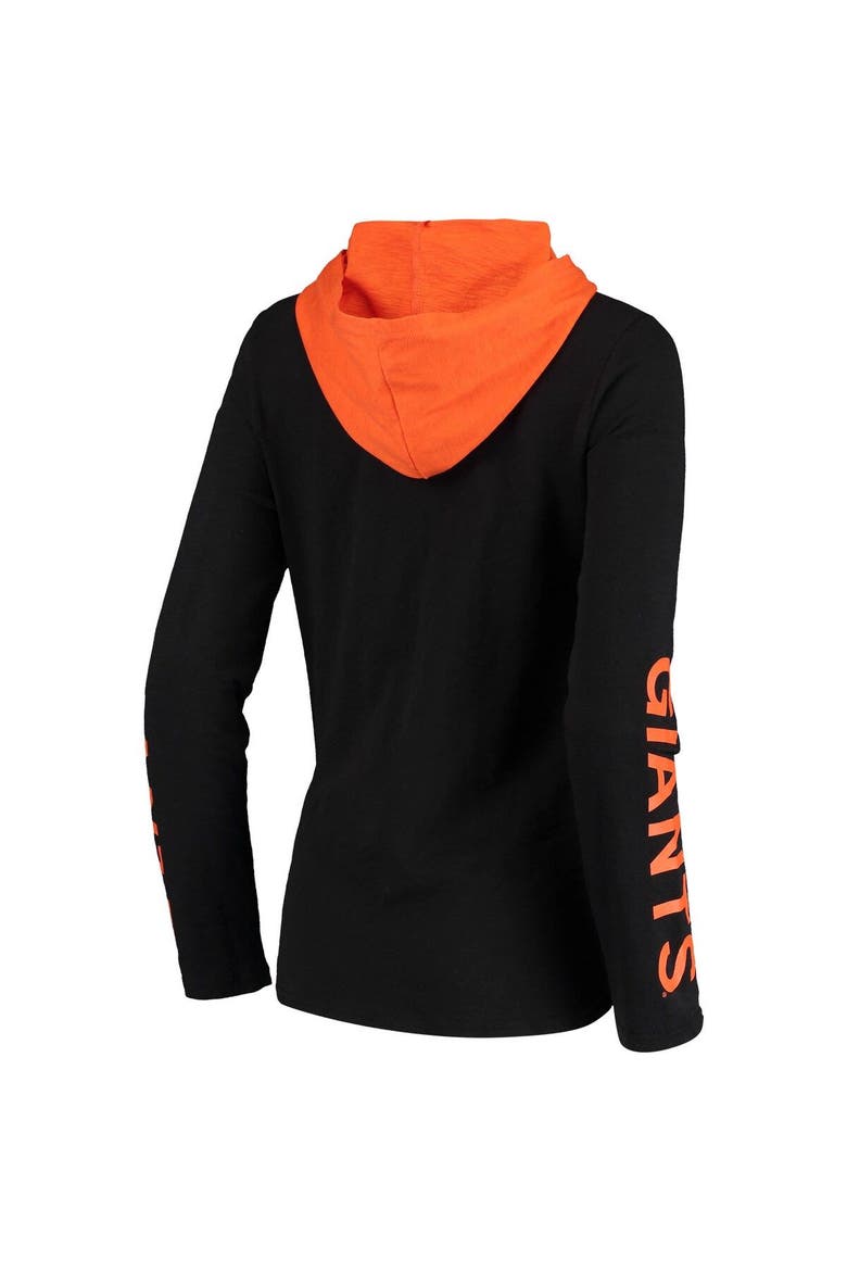 Women's G-III 4Her by Carl Banks Black San Francisco Giants Crossbar Pullover Hoodie, Alternate, color, Black
