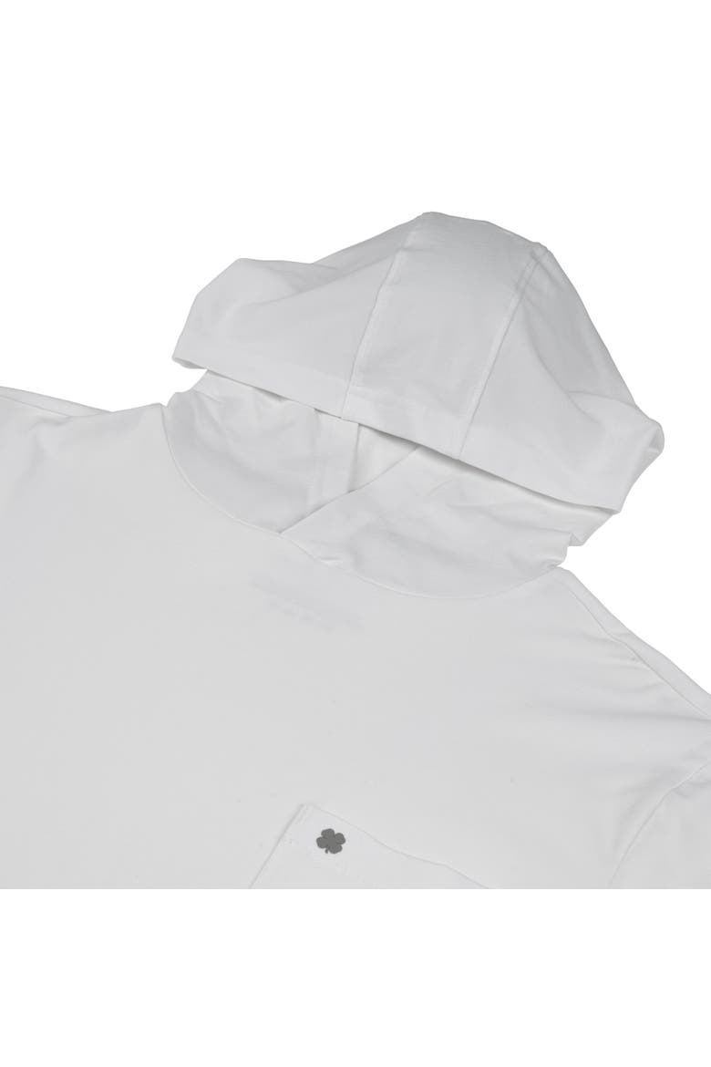 Luxe T Hoodie, Alternate, color, White