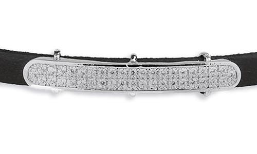 Saachi Western Chic Charm Choker Necklace In Black