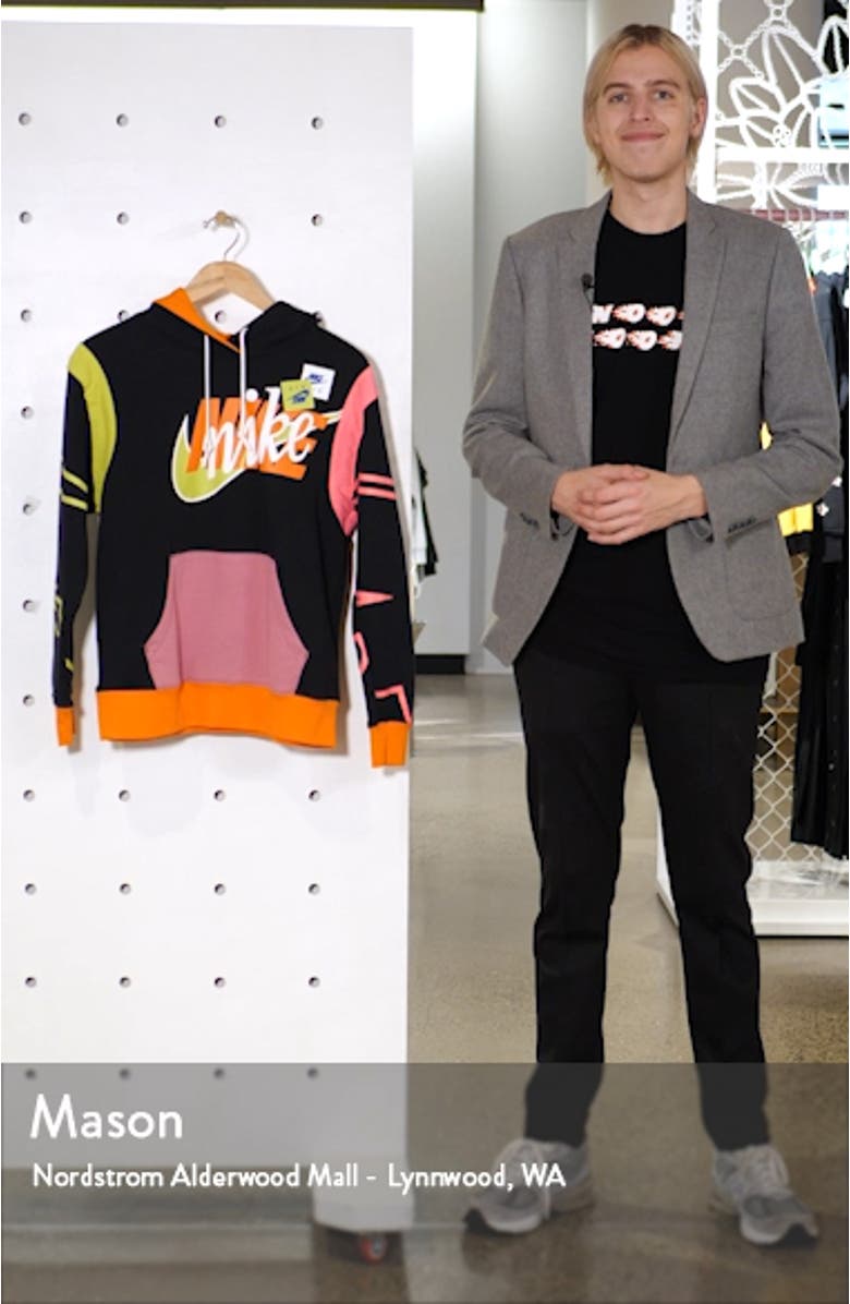 Sportswear Air Force 1 Stacked Logo Hoodie, sales video thumbnail