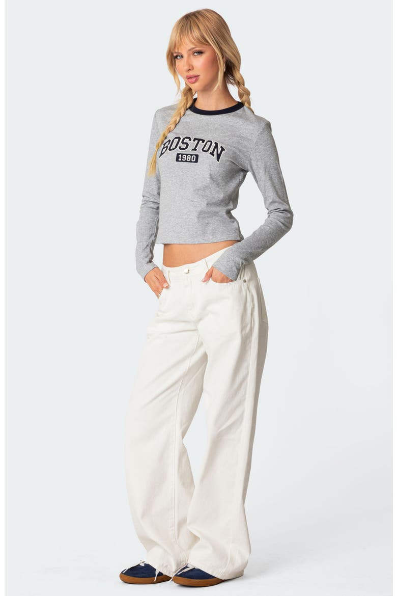 Boston Long Sleeve T-Shirt, Alternate, color, GRAY-MELANGE