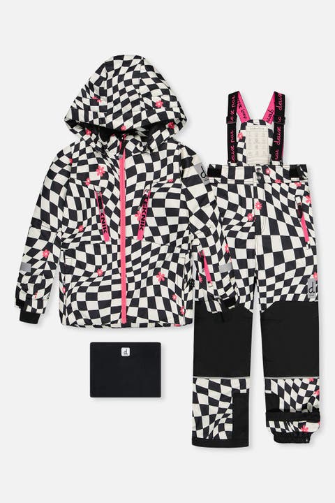 Teknik Expandable Sleeve Fleece Lined Two Piece Jacket & Pants Snowsuit