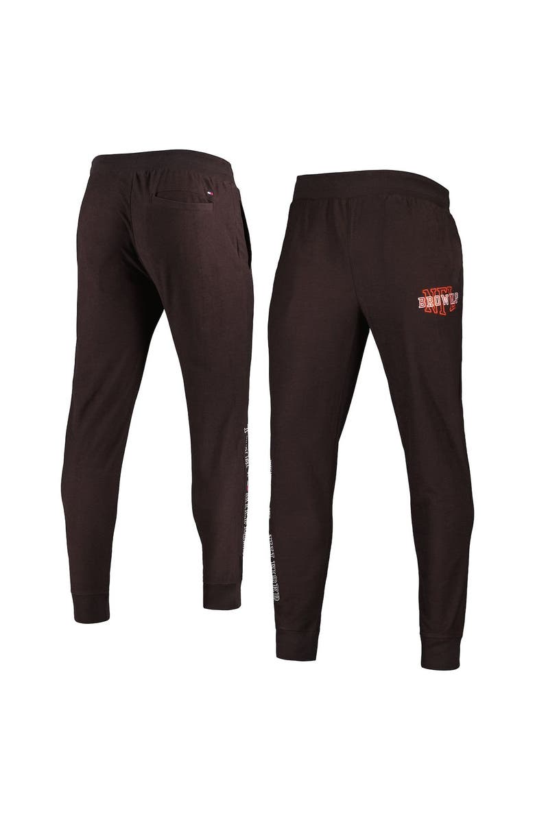 Tommy Hilfiger Men's Tommy Hilfiger Brown Cleveland Browns Mason Jogger Pants, Main, color, 