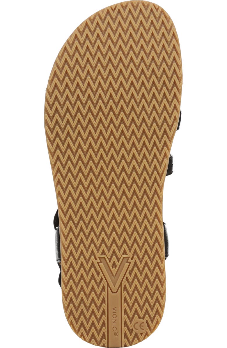 Vionic Essie Ankle Strap Sandal - Multiple Widths Available, Alternate, color, Black