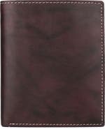 BUXTON Credit Card RFID Leather Folio Wallet
