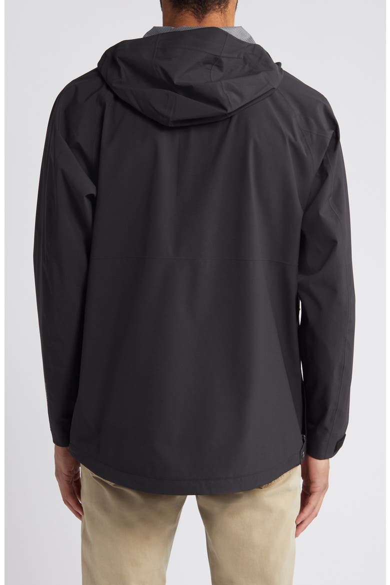 Vardag Water Repellent Anorak, Alternate, color, BLACK