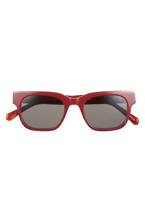 Numero Uno 49mm Rectangualr Sunglasses
